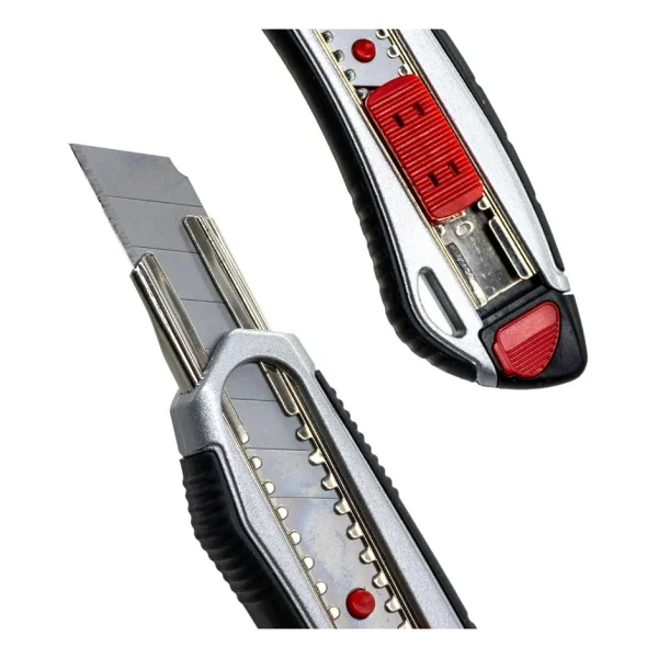 İzeltaş Pro Metal Gövde Maket Bıçağı 18Mm - Görsel 5
