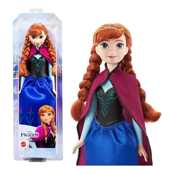 Disney Frozen Ana Karakter Anna Bebek HLW46-HLW49 - Görsel 2