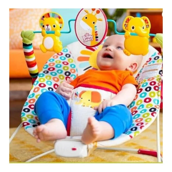Bright Starts Playful Pinwheels Titreşimli Ana Kucağı - Görsel 3
