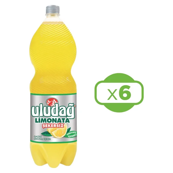 Uludağ Şekersiz Limonata 2 lt 6'lı - Görsel 3