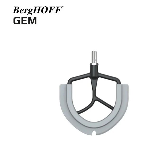 Berghoff Gem Retro 1500 W 7 lt Kırmızı Hamur Yoğurma Makinesi - Görsel 5
