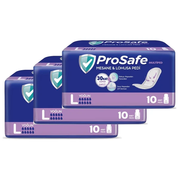 Prosafe Büyük Boy L 10'lu 3 Adet Lohusa Pedi - Görsel 2