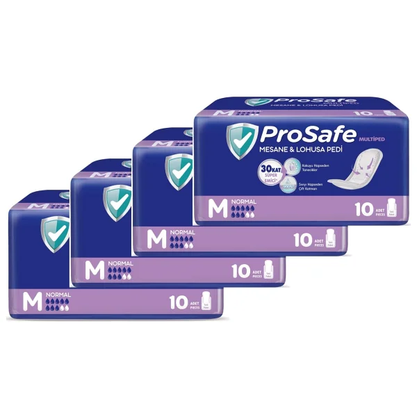 Prosafe Multiped Gece 8 Damla 10'lu 4 Adet Mesane Pedi - Görsel 5