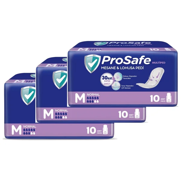 Prosafe Büyük Boy L 10'lu 3 Adet Lohusa Pedi - Görsel 3