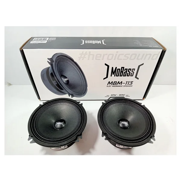Mobass MBM-113 80 W 13 cm Midrange Oto Hoparlör - Görsel 6