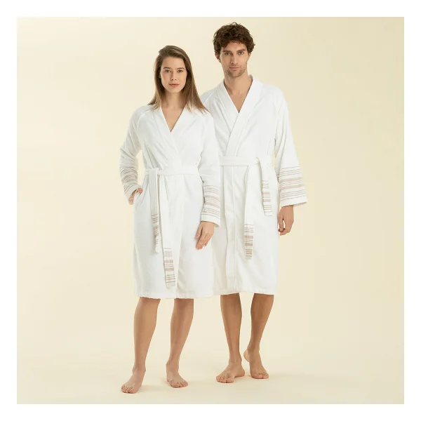 Chakra Derin Unisex Bornoz - Görsel 7
