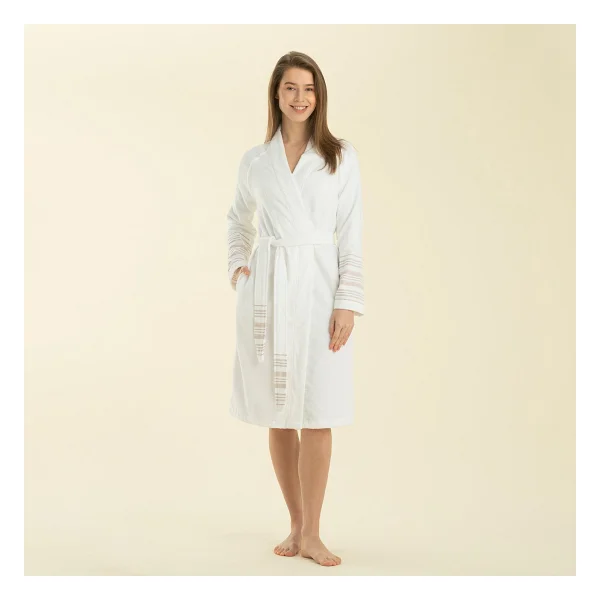 Chakra Derin Unisex Bornoz - Görsel 2