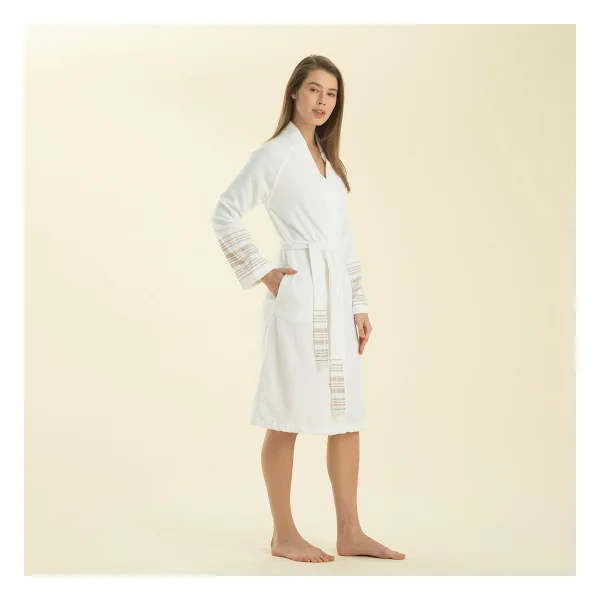 Chakra Derin Unisex Bornoz - Görsel 3