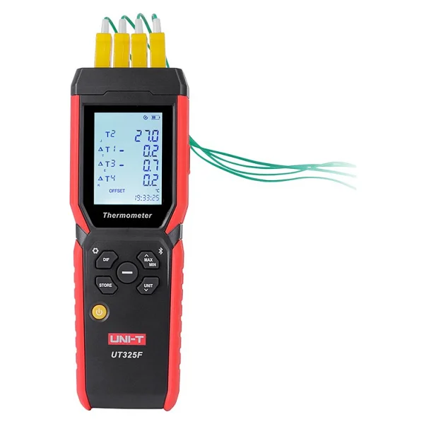 Uni-t UT325F 4 Kanallı Termometre - Görsel 2