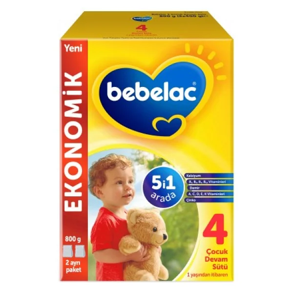 Bebelac 4 Devam Sütü 800 gr 3 Adet - Görsel 2