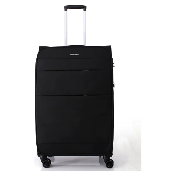 Pierre Cardin 04PC4200 Kumaş Siyah Kabin + Orta + Büyük Boy 3'lü Valiz Seti - Görsel 3