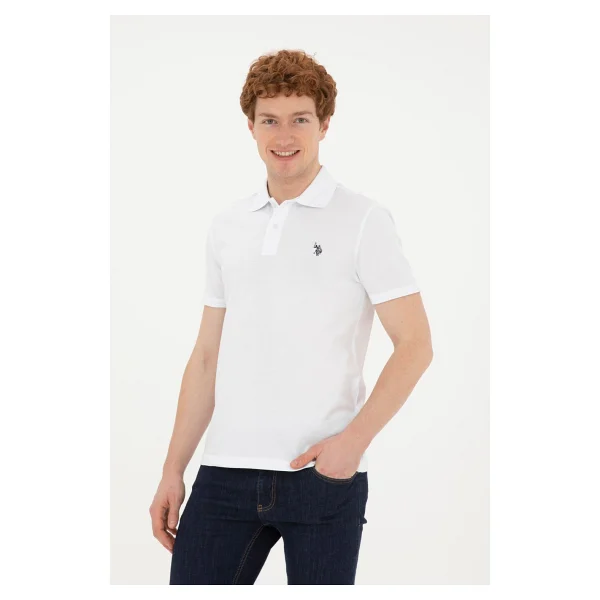 U.S. Polo Assn 50279573 Kısa Kollu Polo Yaka Erkek Tişört - Görsel 8