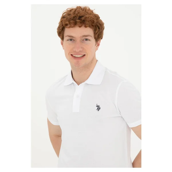 U.S. Polo Assn 50279573 Kısa Kollu Polo Yaka Erkek Tişört - Görsel 2