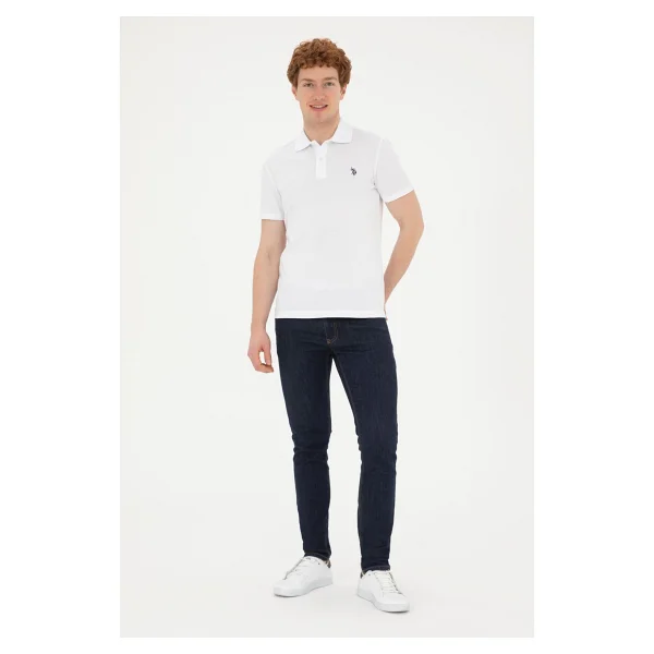 U.S. Polo Assn 50279573 Kısa Kollu Polo Yaka Erkek Tişört - Görsel 4