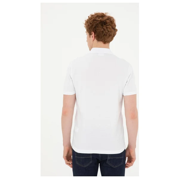 U.S. Polo Assn 50279573 Kısa Kollu Polo Yaka Erkek Tişört - Görsel 5