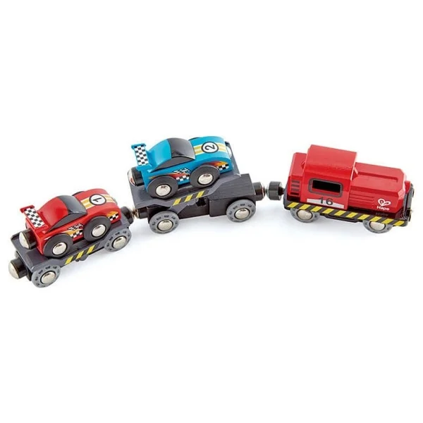 Hape Oyuncak Yarış Arabası Taşıma Treni - Görsel 5