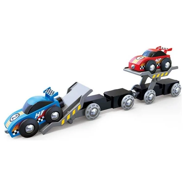 Hape Oyuncak Yarış Arabası Taşıma Treni - Görsel 3