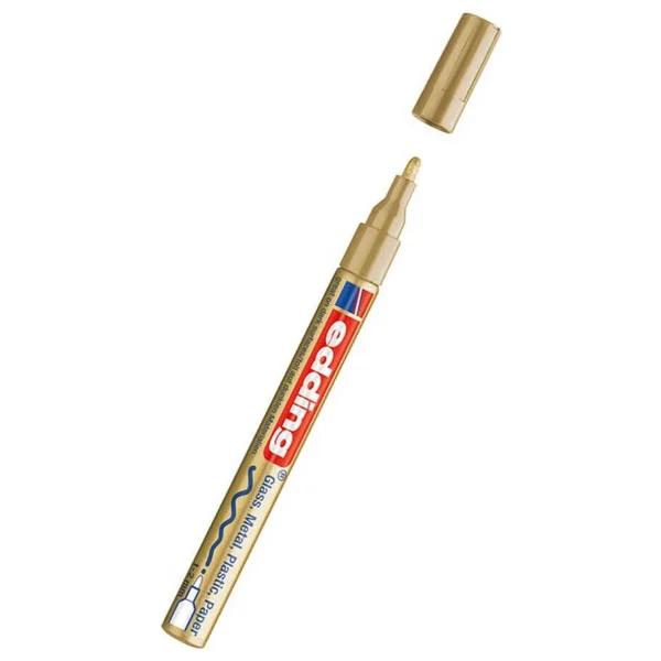 Edding 751 Altın Dekorasyon Marker Kalemi - Görsel 3