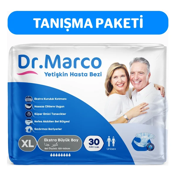 Dr. Marco Belbantlı Orta Boy M 30'lu Hasta Bezi - Görsel 4