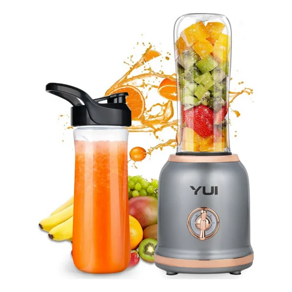 Yui M-18 3'ü 1 Arada Retro 300 W Smoothie Blender Set - Görsel 2