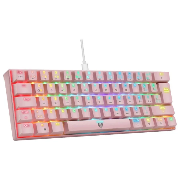 Blueforce Majesty RGB TKL Red Switch Kablolu Mekanik Oyuncu Klavyesi - Görsel 10