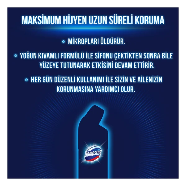 Domestos Dağ Esintisi Çamaşır Suyu 750 ml 6'lı - Görsel 5