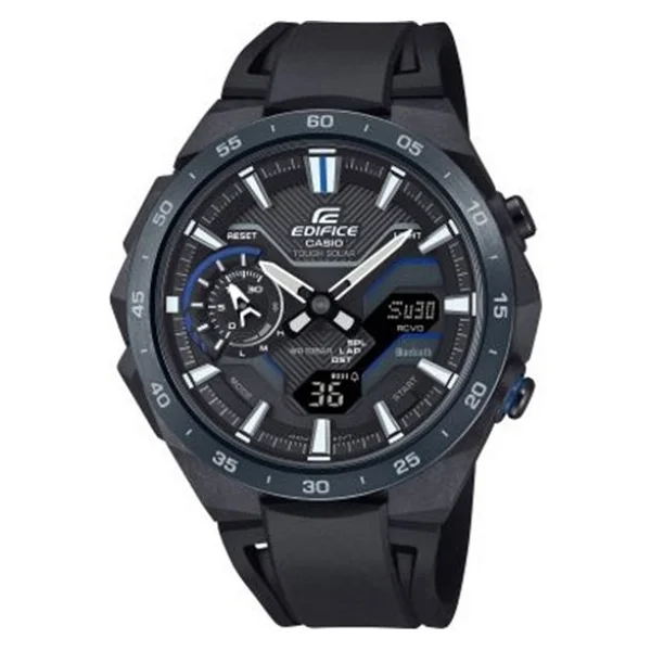 Casio Edifice Windflow ECB-2200 Silikon Kordon Erkek Kol Saati - Görsel 4