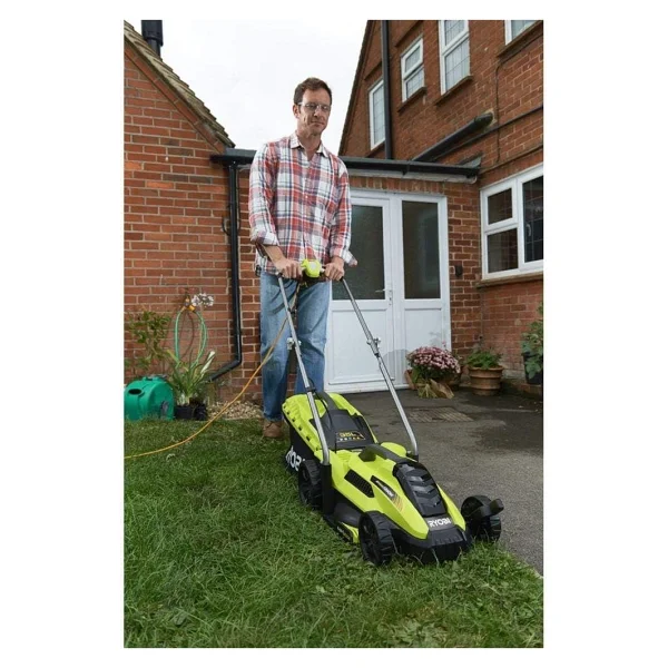 Ryobi RLM13E33S 1300 W Elektrikli Çim Biçme Makinesi - Görsel 4