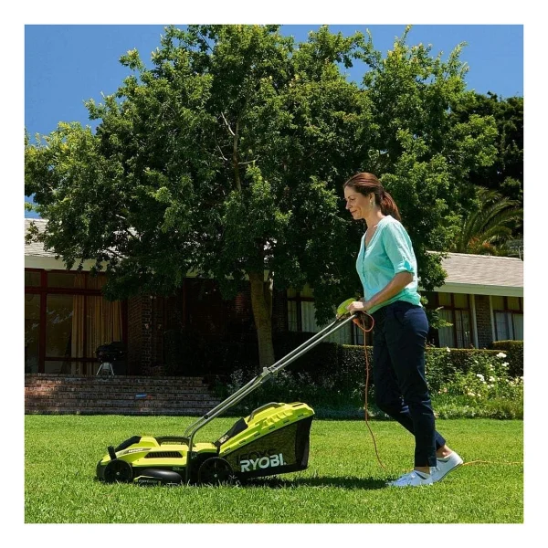 Ryobi RLM13E33S 1300 W Elektrikli Çim Biçme Makinesi - Görsel 5