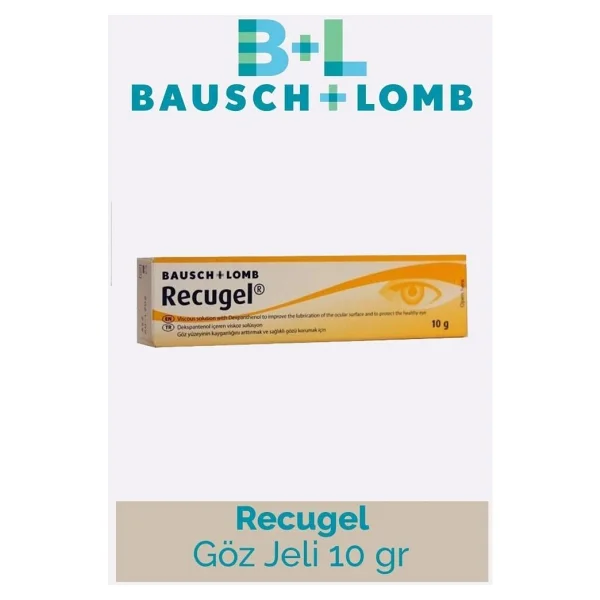 Bausch & Lomb Recugel Göz Jeli 10 gr - Görsel 2