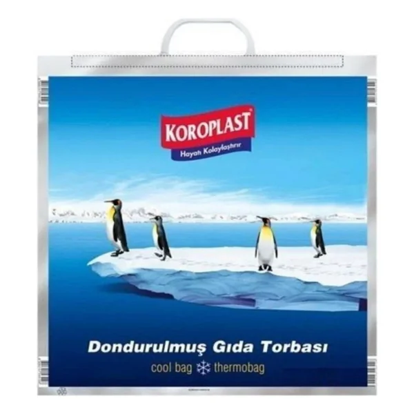Koroplast Kilitli Dondurulmuş Gıda Torbası 50x52 cm - Görsel 2
