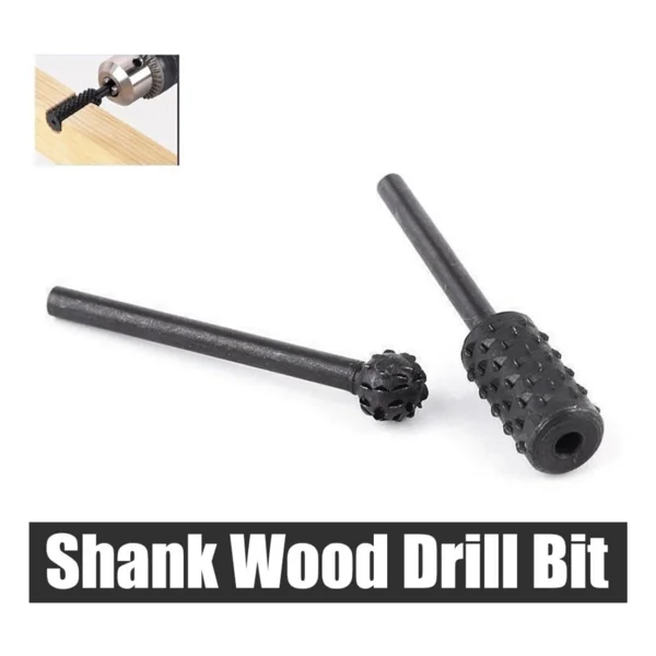 Depolife 5 Parça Hss Ahşap Için Törpü Freze Uç Seti Dremel Benzeri Gravür Makinası Için Kalıpçı 3.17MM Sap - Görsel 5