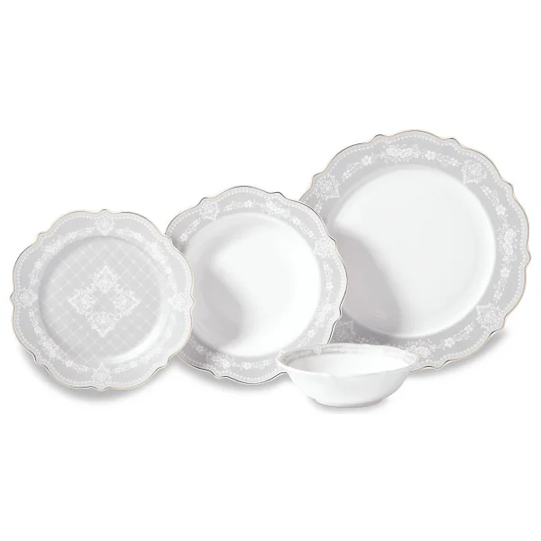 Korkmaz Eliza Collection A8272 60 Parça 12 Kişilik Yemek Takımı - Görsel 4