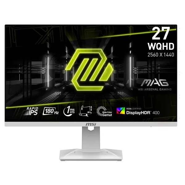 MSI MAG 274QRFW 27" 1 ms 2K Pivot IPS 180 Hz Oyuncu Monitörü - Görsel 3