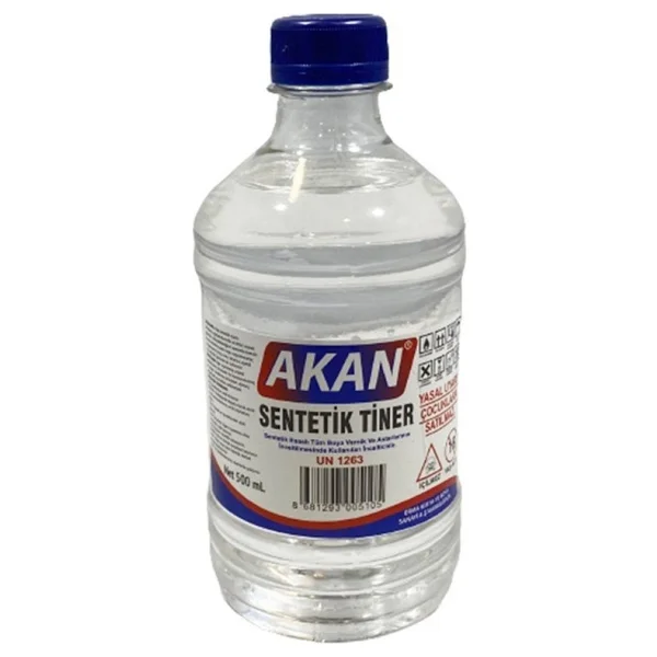 Akan Sentetik Tiner 500 ml 1 Adet - Görsel 2