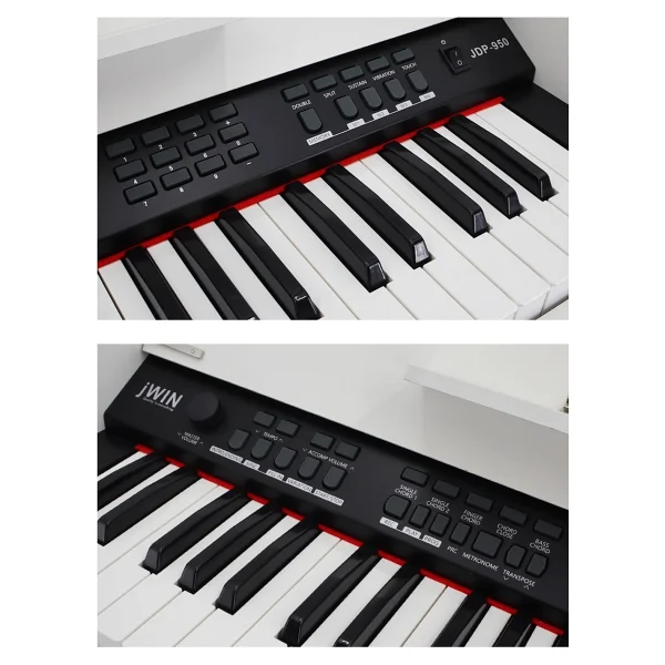 Jwin JDP-950 61 Tuşlu Beyaz Dijital Piyano - Görsel 4