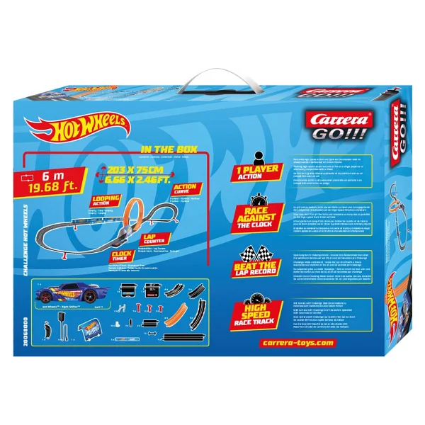 Carrera Go Challenge Hot Wheels Pisti 68000 - Görsel 9