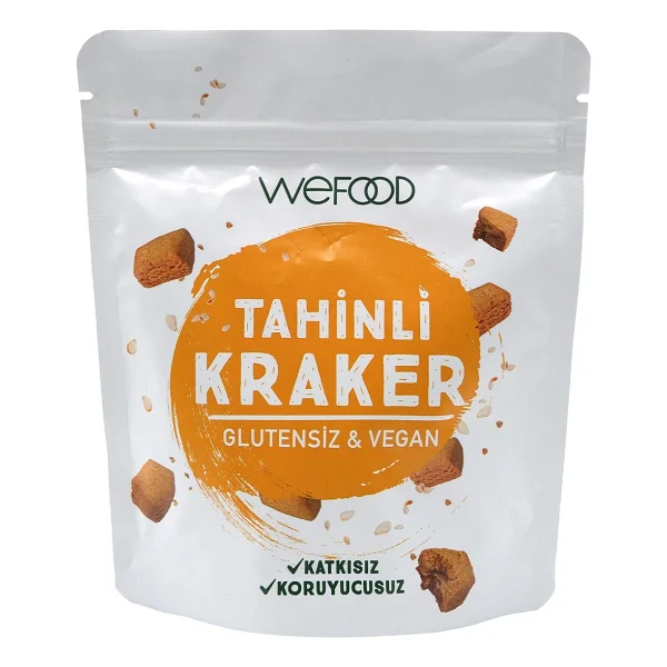 Wefood Tahinli Kraker 40 gr - Görsel 4