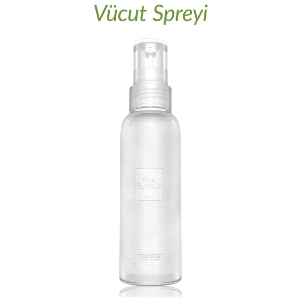 Avon Pur Blanca Body Mist 100 ml Vücut Spreyi - Görsel 4