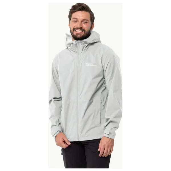 Jack Wolfskin Elsberg 2.5L 1115881 Kapüşonlu Erkek Yamurluk - Görsel 6