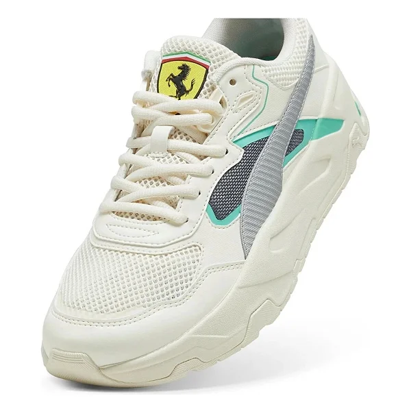 Puma Scuderia Ferrari Trinity 307950-05 Bej Erkek Spor Ayakkabı - Görsel 4