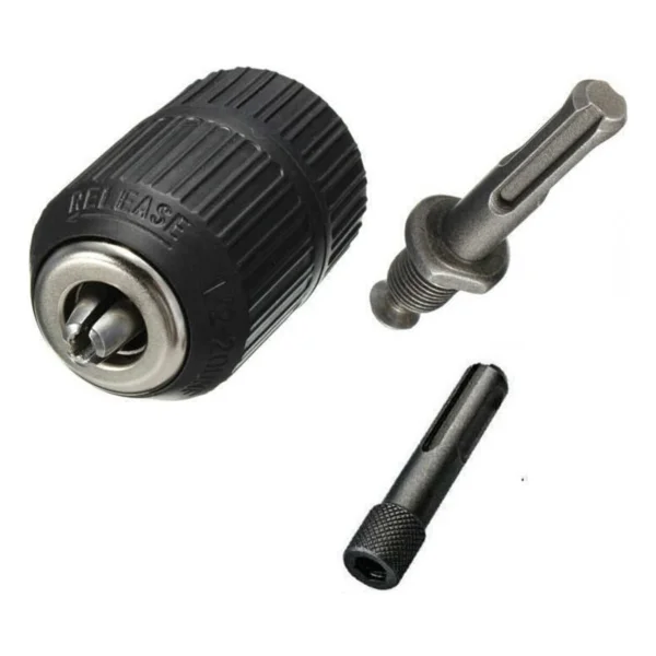 Depolife Kırıcı Delici Mandren Sds Plus Mandren Adaptörü Sds Uçlu 1/2 Mandren ve Mıknatıslı Bits Adaptör - Görsel 6
