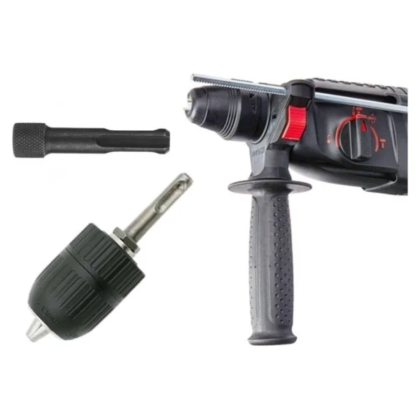 Depolife Kırıcı Delici Mandren Sds Plus Mandren Adaptörü Sds Uçlu 1/2 Mandren ve Mıknatıslı Bits Adaptör - Görsel 2