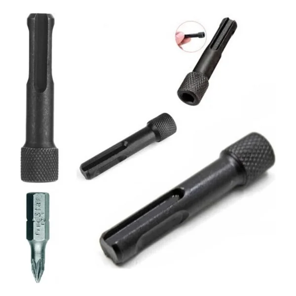 Depolife Kırıcı Delici Mandren Sds Plus Mandren Adaptörü Sds Uçlu 1/2 Mandren ve Mıknatıslı Bits Adaptör - Görsel 3