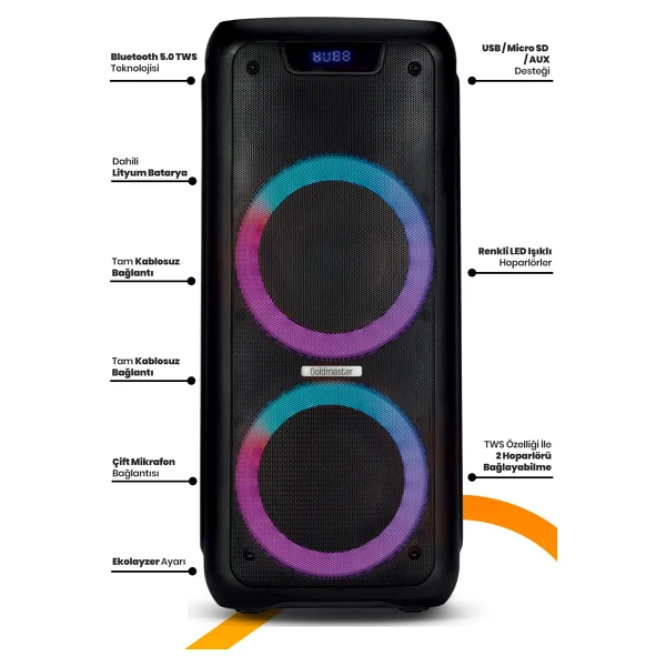 Goldmaster Neon X4 Ses Sistemi - Görsel 2