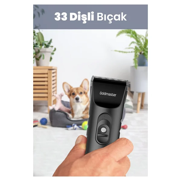 Goldmaster AnimalPro GM-8149 Evcil Hayvan Tıraş Makinesi - Görsel 7