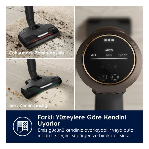 Electrolux Hygenic 800 EP81U25ULT Şarjlı Dikey Süpürge - Görsel 6