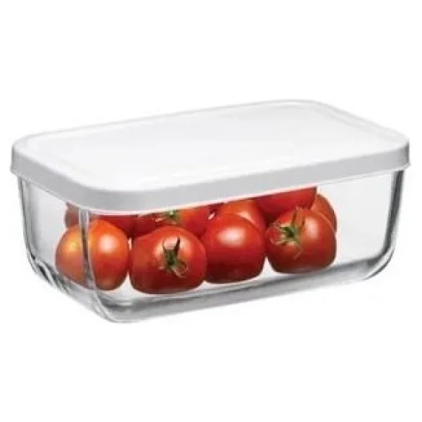 Paşabahçe Snow Box 53853 Kapaklı 4000 cc 2'li Cam Saklama Kabı - Görsel 3