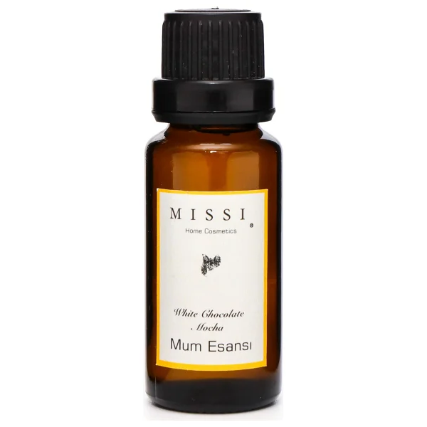 Missi 20 ml White Chocolate Mocha Mum Esansı - Siyah - 1 Adet - Görsel 3