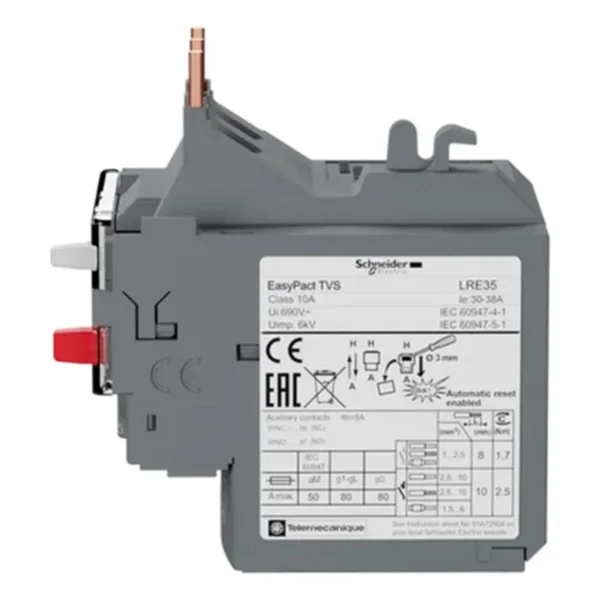 Schneider LRE35 30-38A Termik Röle - Görsel 6